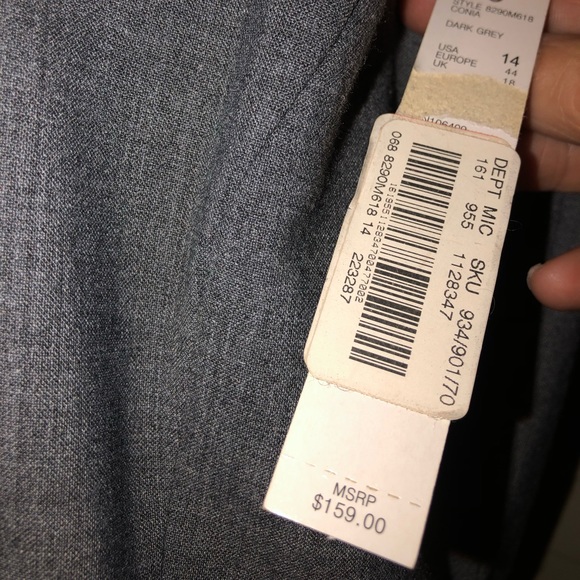 Antonio Melani Gray Cap Sleeve Sheath Dress - Picture 3 of 6